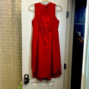 Red size 4 Madewell dress